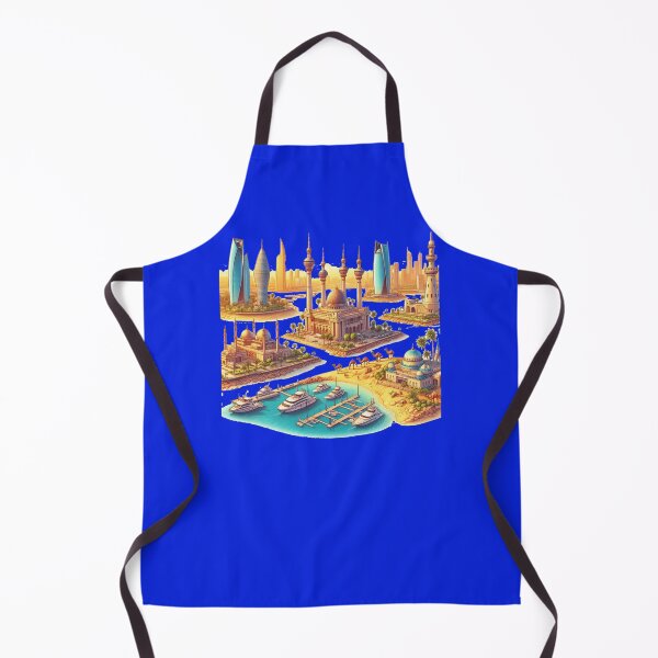 Item preview, Kuwait Landmarks & Scenery 3D Cute Sketch Collection” designed and sold by PaintMeWorld.