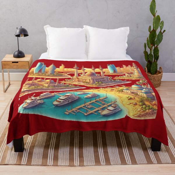 Item preview, Kuwait Landmarks & Scenery 3D Cute Sketch Collection” designed and sold by PaintMeWorld.