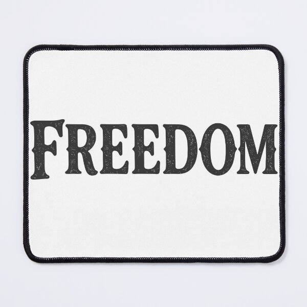 Item preview, Freedom Bold Typography – Gritty Statement Design designed and sold by haitrieuic96.