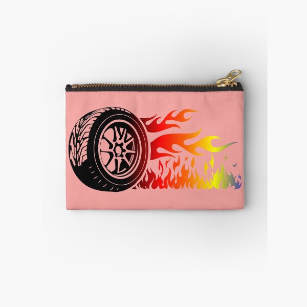 Item preview, WHEEL ON FIRE (#F7A4A0) designed and sold by Marlon Oseguera.