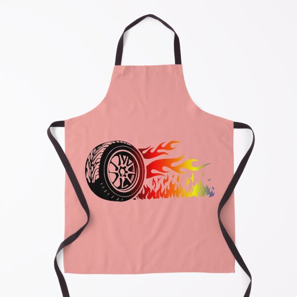 Item preview, WHEEL ON FIRE (#F7A4A0) designed and sold by Marlon Oseguera.