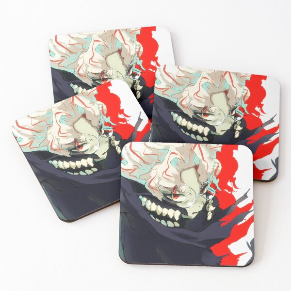 Item preview, Okarun Swirling Dandadan Anime Dynamic Demon Silhouette designed and sold by HumbertoValveno.