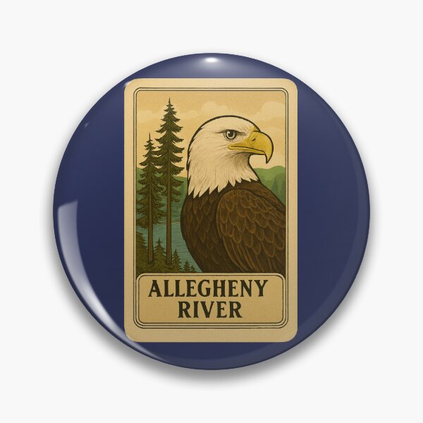 Item preview, Allegheny River designed and sold by Broken Antler Designs .