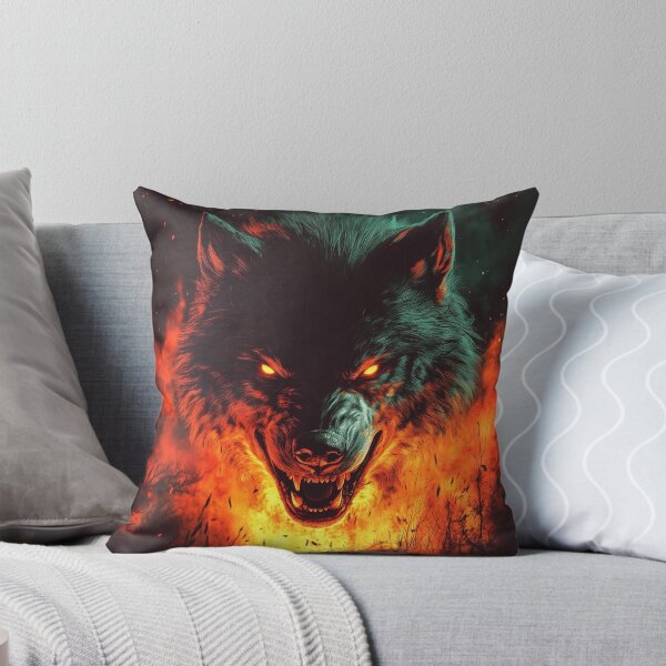 Item preview, Fire Wolf designed and sold by Thingstolike.