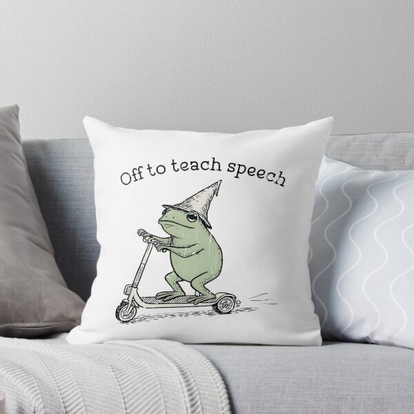 Item preview, Off To Teach Speech designed and sold by Charbolreta.