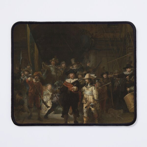 Item preview, The Night Watch — Rembrandt (1642) designed and sold by Art Outlaws.