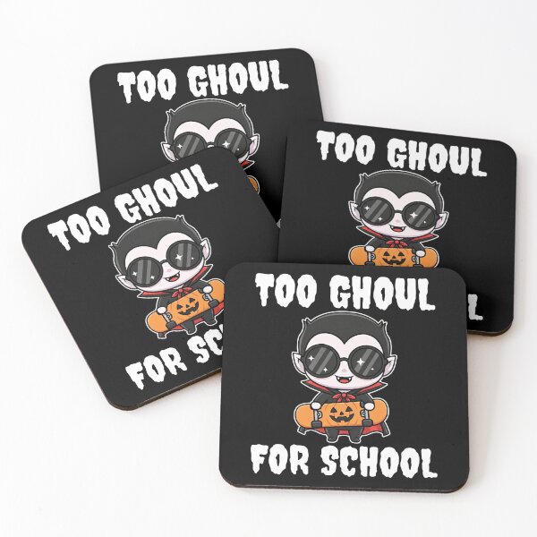Item preview, TOO GHOUL FOR SCHOOL - VAMPIRE HALLOWEEN designed and sold by KEF Custom.