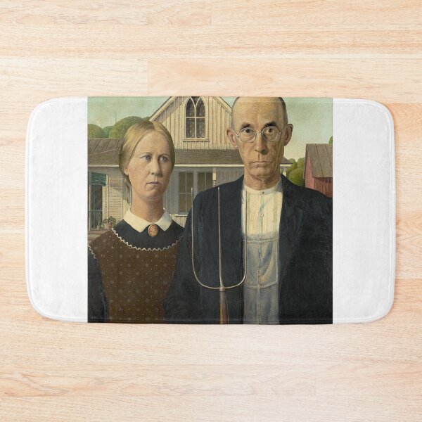 Item preview, American Gothic — Grant Wood (1930) designed and sold by Art Outlaws.