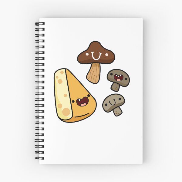 Item preview, Kawaii Cheese and Mushrooms designed and sold by kawaiilife.