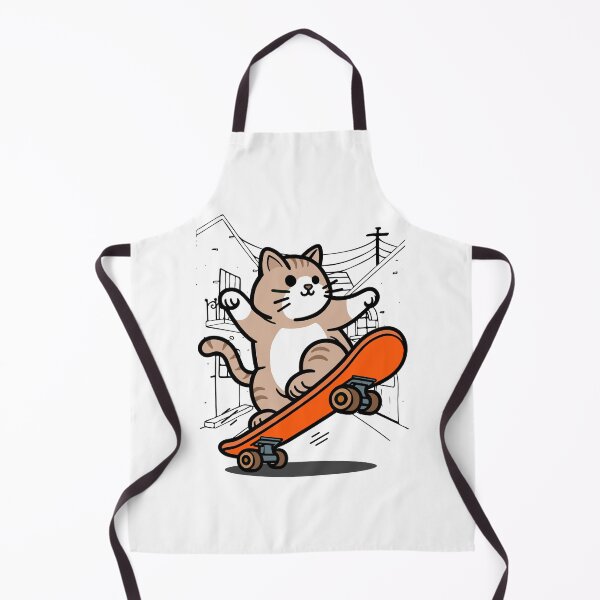 Item preview, Cool Cat on Board designed and sold by yuki-hana.