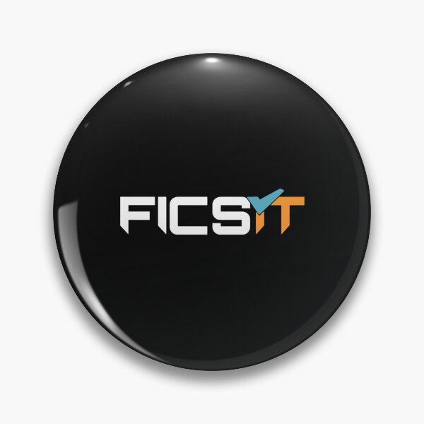 Item preview, Ficsit Satisfactory Logo designed and sold by DonBryant.