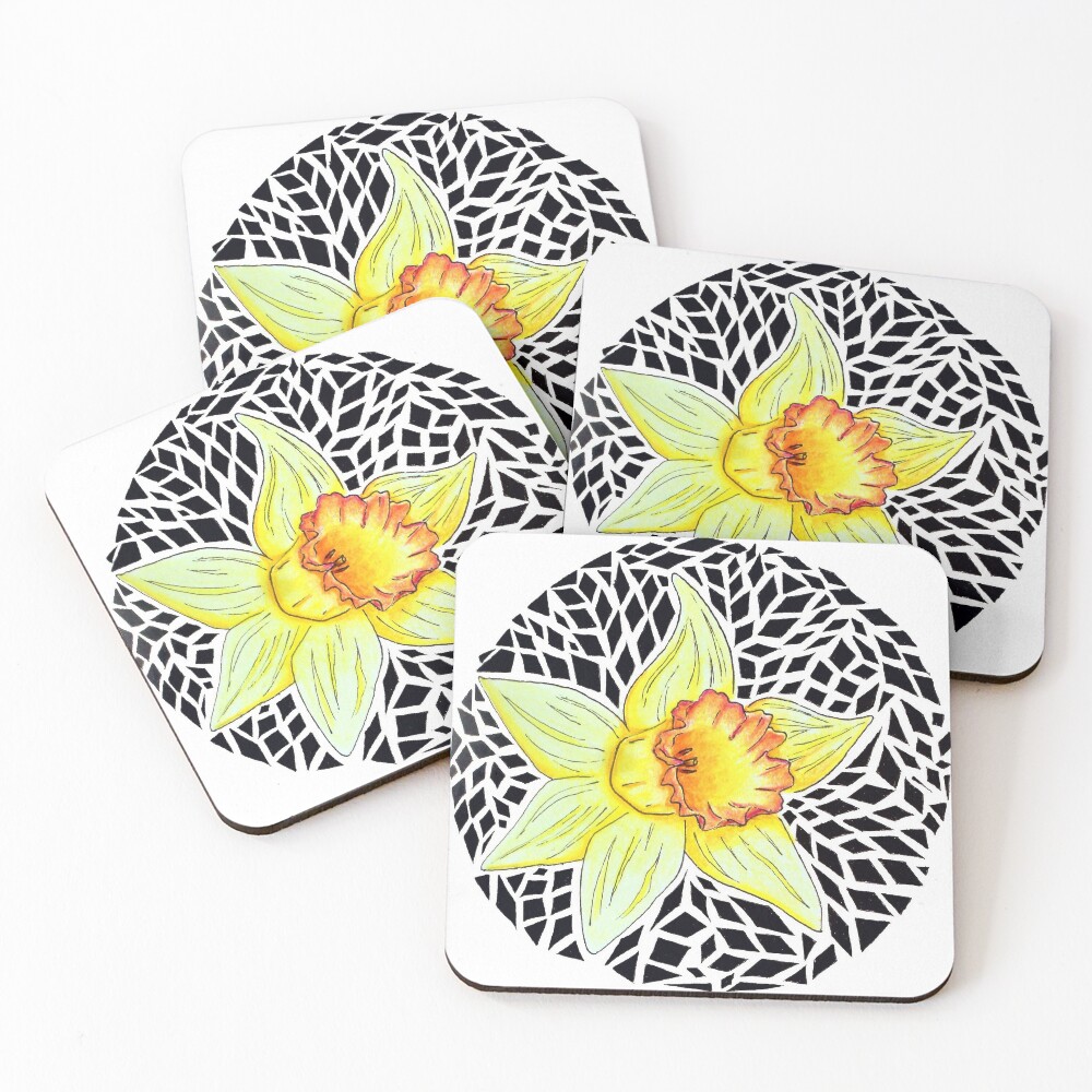 Item preview, Coasters (Set of 4) designed and sold by RanxStudio.