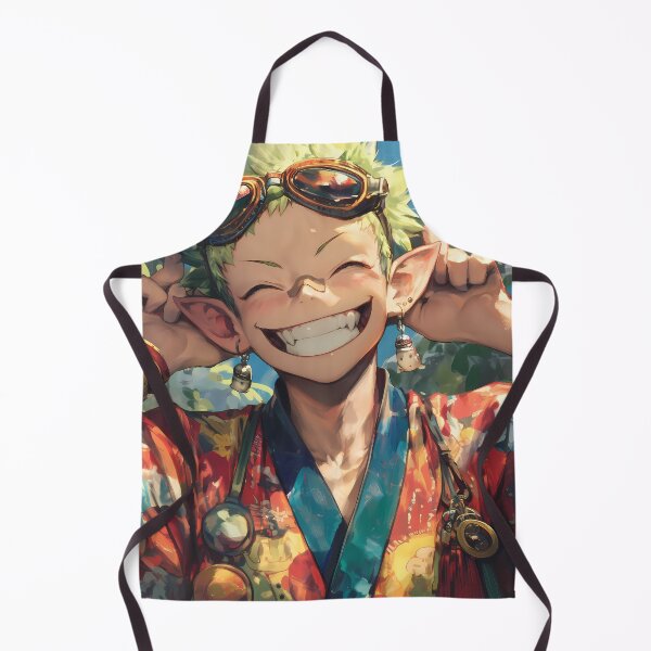 Item preview, Amaimon Blue Exorcist Happy Elf Boy Colorful Kimono Anime Style designed and sold by HumbertoValveno.