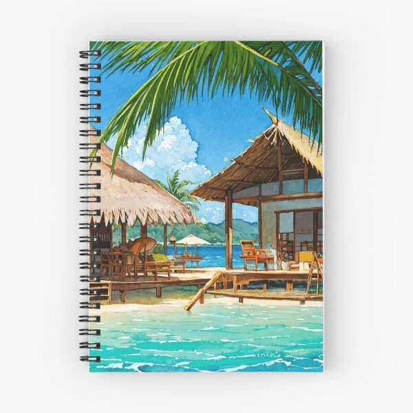 Item preview, Overwater Bungalow Resort Poster designed and sold by SEIMEI2025.