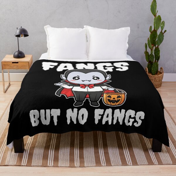 Item preview, FANGS, BUT NO FANGS - VAMPIRE HALLOWEEN designed and sold by KEF Custom.
