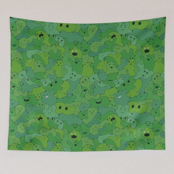 Item preview, Slime Time Green, flat color designed and sold by Katlovedart.