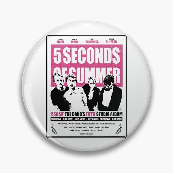 Item preview, 5SOS 5SOS5. (Pink)  designed and sold by RobertButtlere.