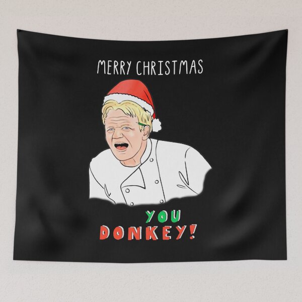 Item preview, Redbull Tee Gordon-Ramsay Merry Christmas You Donkey  designed and sold by CyrilMiller.