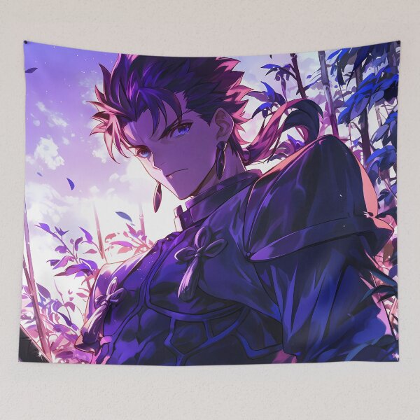 Item preview, Kirei Kotomine Stay Diarmuid Fate Zero Twilight Spearman Anime designed and sold by HumbertoValveno.