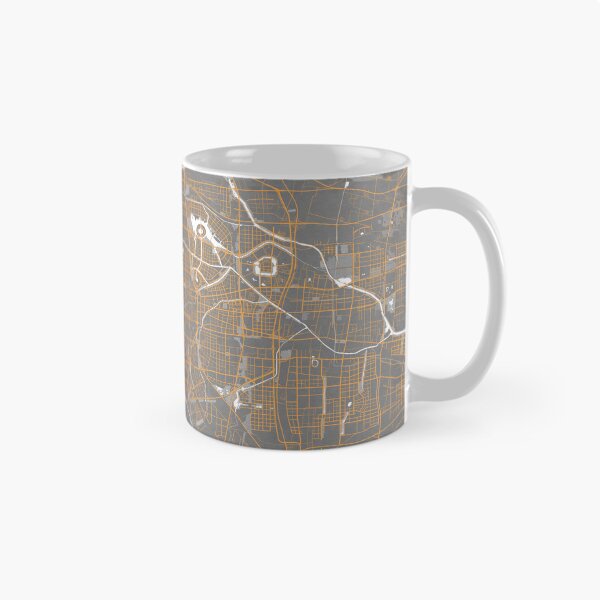 Item preview, Zhengzhou City Map of Henan, China - Bauhaus designed and sold by deMAP.