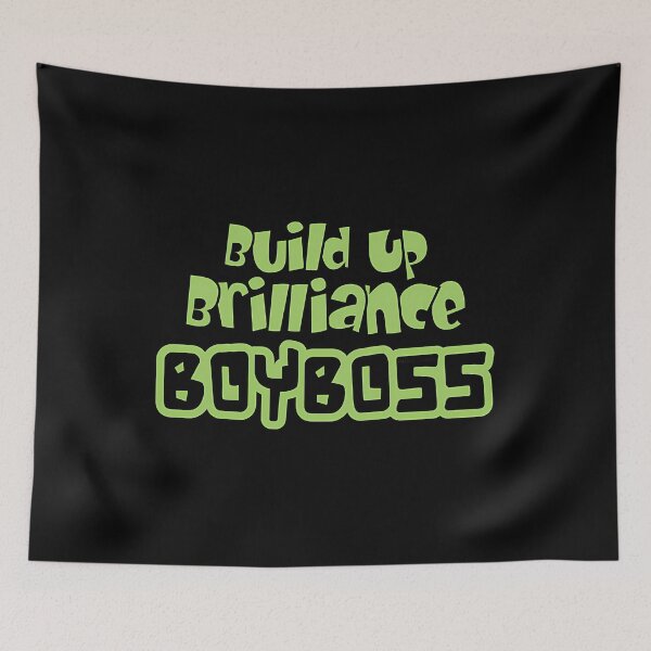 Item preview, Build Up Brilliance Boyboss Cartoon designed and sold by GogoBauschClo.