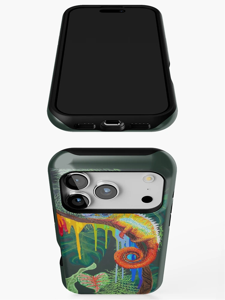 Thumbnail 3 of 4, iPhone Case, Colorful Crawler designed and sold by Nomadicperina.
