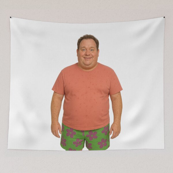 Item preview, Human Patrick star / Real Patrick star/ Spongebob meme designed and sold by DibujandoPorfa.