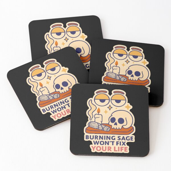 Item preview, Burning Sage Won’t Fix Your Life designed and sold by Kaurisdigital.