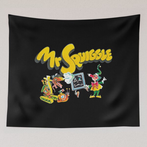 Item preview, Mr Squiggle And Friends designed and sold by ArtChicPastry.