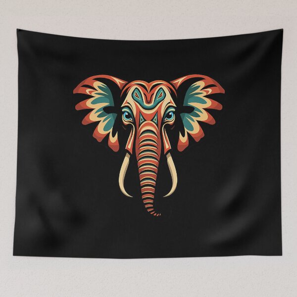 Item preview, Elephant Illustration designed and sold by ArtChicPastry.