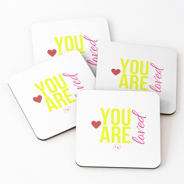 Item preview, You Are Loved Inspirational Motivational Gift Tee Men Women Children designed and sold by LILURA07 - Designs By Lily .