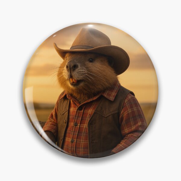 Item preview, Cowboy Beaver designed and sold by Tridentulus.