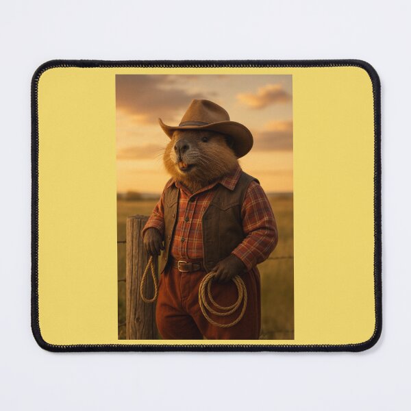 Item preview, Cowboy Beaver designed and sold by Tridentulus.