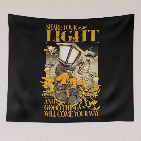 Item preview, Share your light lamp post fireflies designed and sold by andremuller.