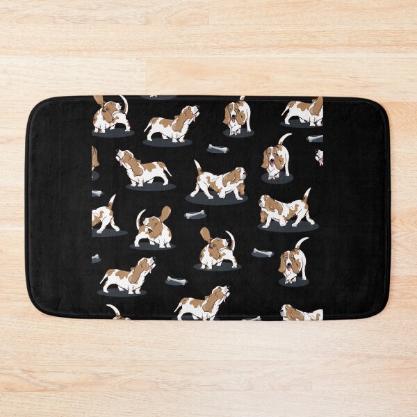 Item preview, Basset Hound Pattern designed and sold by ArtChicPastry.