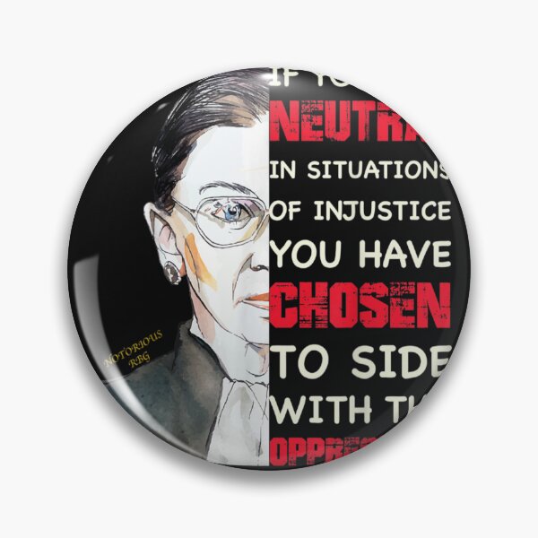 Item preview, Ruth Bader Ginsburg Notorious RBG Quote Feminist Gift designed and sold by CyrilMiller.