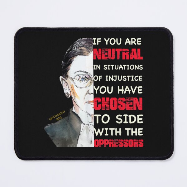 Item preview, Ruth Bader Ginsburg Notorious RBG Quote Feminist Gift designed and sold by CyrilMiller.