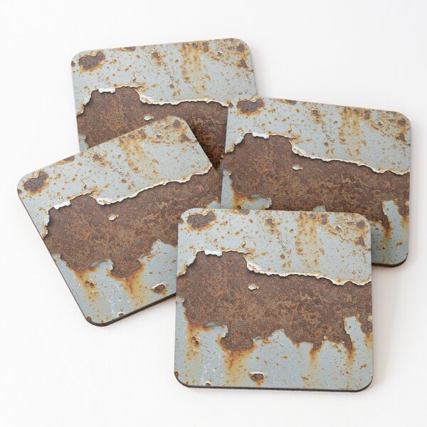 Item preview, "Rust Meets Sky: Abstract Metal Decay" designed and sold by The Rust Lab.