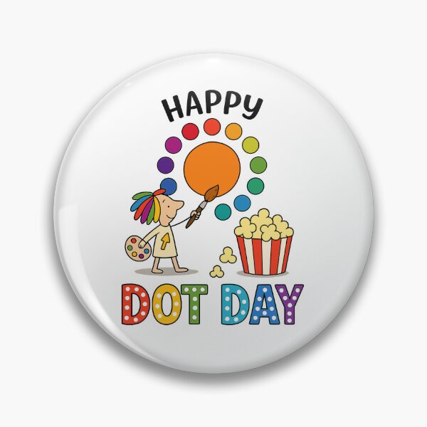Item preview, Creative Dot Celebration – Colorful Artistic Character Design designed and sold by haitrieuic96.