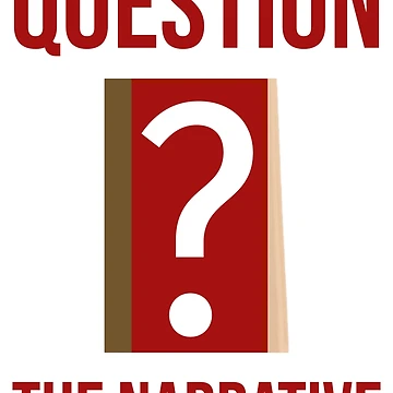 Artwork thumbnail, Question the narrative  by Rachel the Artist 