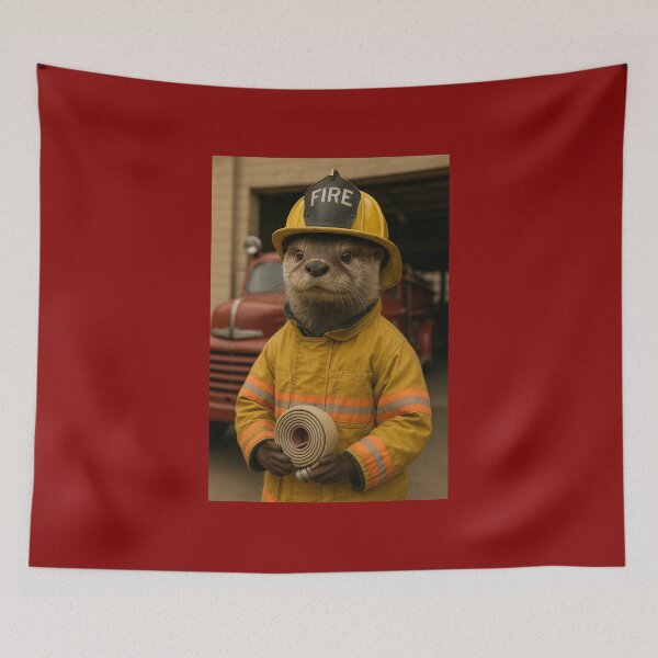 Item preview, Fireman Otterowski designed and sold by Tridentulus.