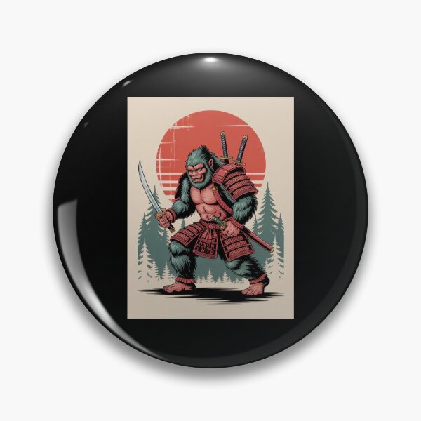 Item preview, Samurai Bigfoot Legendary Yokai Design designed and sold by flagylART.