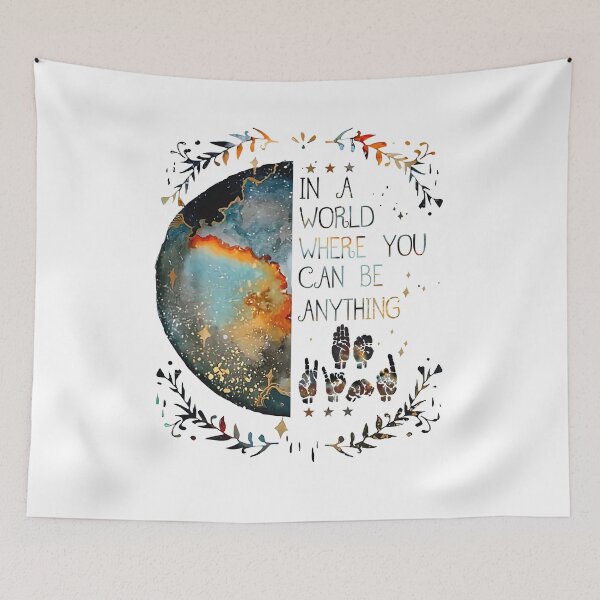 Item preview, Deaf Pride Be Anything designed and sold by chonoicantho.