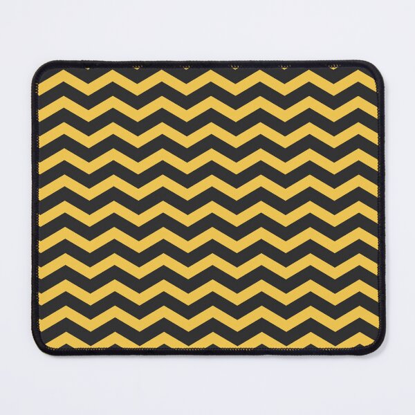 Item preview, Black and Yellow Zigzag Lines designed and sold by FLATVAC STICKER.