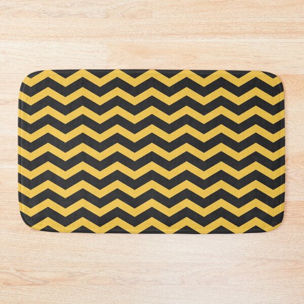 Item preview, Black and Yellow Zigzag Lines designed and sold by FLATVAC STICKER.