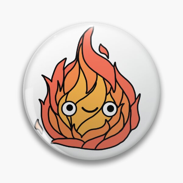 Item preview, calcifer fire demon designed and sold by Kaczmania.