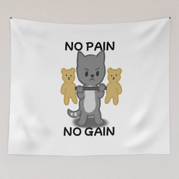 Item preview, No Pain No Gain designed and sold by toni-aguilar22.