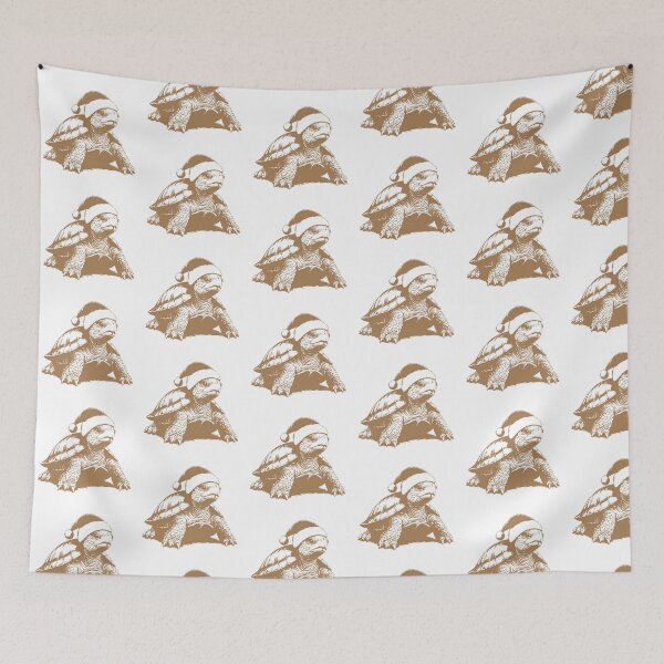 Item preview, Cute Land Turtle – Brown Minimalist Design designed and sold by JollyCritters.