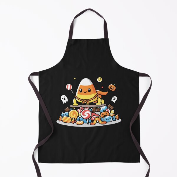 Item preview, Candy Corn Push-up Girl | Cute Funny Halloween Chibi Workout Design designed and sold by ColorSplash123.