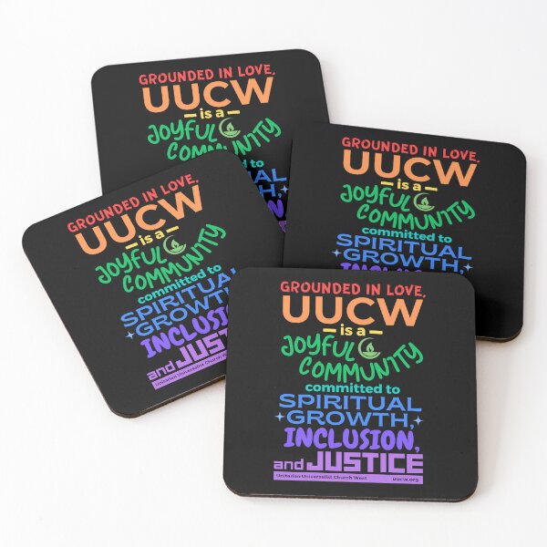 Item preview, Grounded In Love UUCW Is A Joyful Community Commited To Spiritual Growth Inclusion And Justice Unitarian Universallist Church West designed and sold by HeidHayes.